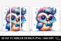 Baby Owl Sitting 20 Oz Tumbler Product Image 1