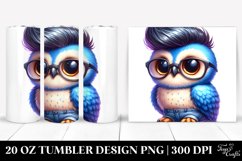 Baby Owl Sitting 20 Oz Tumbler Product Image 1