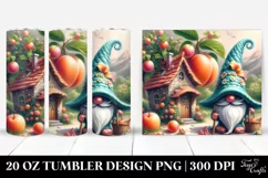 Digital Painting Pastel Fairy Tale Scenery Gnome | 20 oz Product Image 1