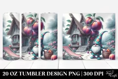 Digital Painting Pastel Fairy Tale Scenery Gnome | 20 oz Product Image 1
