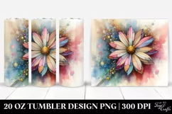 Daisy Made of 20 Oz Tumbler Product Image 1