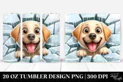Enthusiastic Labrador Retriever | 20 Oz Tumbler Product Image 1
