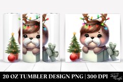 Christmas Walrus with Lights, High-Res PNG Product Image 1
