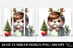 Christmas Walrus with Lights, High-Res PNG Product Image 1