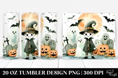 Simple Funny Halloween Clipart, High-Res 20 Oz Tumbler Product Image 1