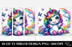 Cute Baby Unicorn | 20 oz Tumbler Product Image 1
