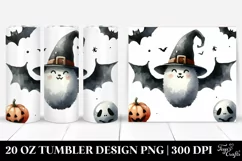 Simple Funny Halloween Clipart, High-Res 20 Oz Tumbler Product Image 1