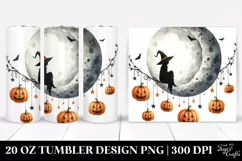 Simple Halloween Moon | 20 oz Tumbler Product Image 1