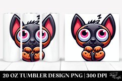 Colorful Cartoon Malinois | 20 Oz Tumbler Product Image 1