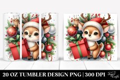 Christmas PNG 20 Oz Tumbler Design Product Image 1