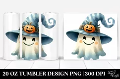 Simple Funny Halloween Clipart, Hat 20 Oz Tumbler Product Image 1