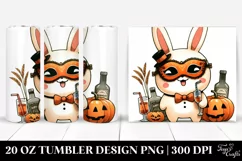 Simple Funny Halloween Clipart, High-Res 20 Oz Tumbler Product Image 1