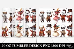 Simple Funny Halloween Clipart, High-Res 20 Oz Tumbler Product Image 1