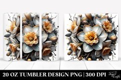 Glossy Shiny Round Narcissus | 20 Oz Tumbler Product Image 1