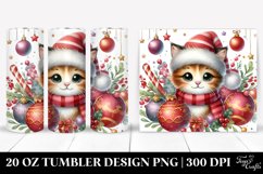 Christmas PNG 20 Oz Tumbler Design Product Image 1