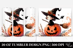 Simple Funny Halloween Clipart, High-Res 20 Oz Tumbler Product Image 1