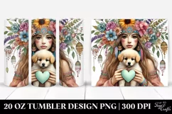 Spring 20 Oz Tumbler Png Product Image 1