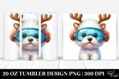 Vibrant Bichon Frise, Transparent PNG Product Image 1