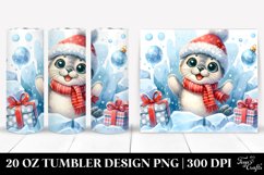 Excited Baby Seal for Christmas Clipart, High-Res 20 Oz Product Image 1