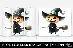 Simple Funny Halloween Clipart, High-Res 20 Oz Tumbler Product Image 1