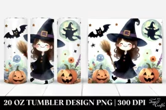 Simple Funny Halloween Clipart, High-Res 20 Oz Tumbler Product Image 1