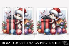 Christmas PNG 20 Oz Tumbler Design Product Image 1