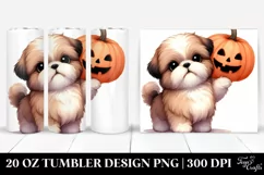 Excited Shih Tzu, Transparent PNG Product Image 1