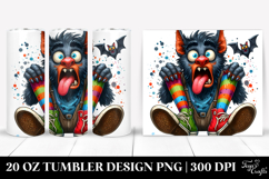 Goofy Werewolf with Mismatched Shoes 20 Oz Tumbler Product Image 1