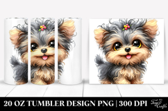 Cute Baby Yorkipoo, 20 Oz Tumbler Product Image 1
