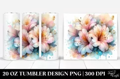 Pastel Glossy Azalea | 20 oz Tumbler Product Image 1