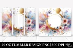 Vibrant Abstract Frame 20 Oz Tumbler Product Image 1