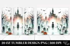 Simple Halloween Lost Soul | 20 oz Tumbler Product Image 1