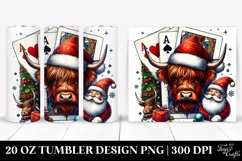 Christmas PNG 20 Oz Tumbler Design Product Image 1
