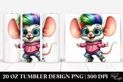 Cool Hair Baby Mouse PNG Product Image 1