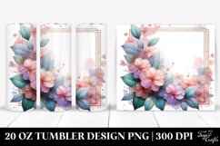 Glossy Impatiens Clipart, High-Res 20 Oz Tumbler Product Image 1