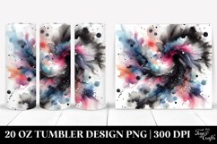 Black Watercolor Background | 20 oz Tumbler Product Image 1