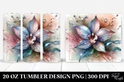 Shiny Orchid Clipart 20 Oz Tumbler Product Image 1