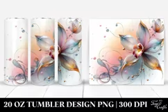 Shiny Orchid Clipart 20 Oz Tumbler Product Image 1
