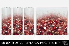 Colorful Gliterry Texture on 20 oz Tumbler Product Image 1