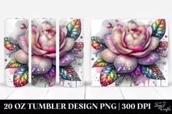 Vibrant Shiny Gardenia | 20 oz Tumbler Product Image 1