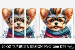 Happy Winter Baby Dog PNG Product Image 1