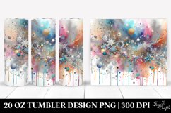 Colorful Glittery Tumbler Product Image 1