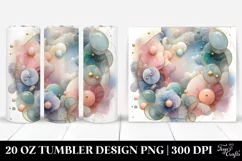 Glossy Cosmos Clipart 20 Oz Tumbler Product Image 1