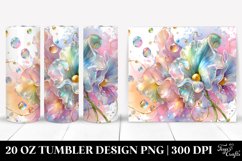 Glossy Sweet Pea Clipart 20 Oz Tumbler Product Image 1