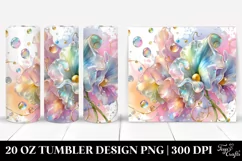 Glossy Sweet Pea Clipart 20 Oz Tumbler Product Image 1