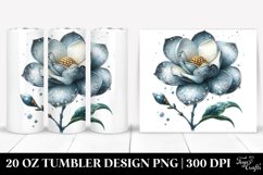 Shiny Gardenia Splash | 20 Oz Tumbler Product Image 1