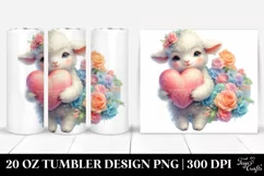 Love 20 Oz Tumbler Png Product Image 1