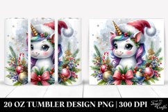 Cute Baby Unicorn Clipart 20 Oz Tumbler Product Image 1