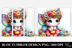 Cute Baby Butterfly 20 Oz Tumbler Product Image 1