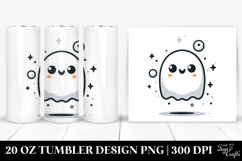 Cute Ghost, 20 Oz Tumbler Product Image 1